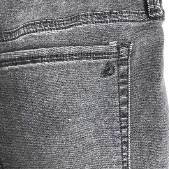 Sam Edelman Jeans "The Kitten" Mid-Rise Skinny Ankle Gray Stretchy Size 30 - Picture 9 of 15